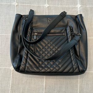 Stylish Black Quilted Women’s Bag